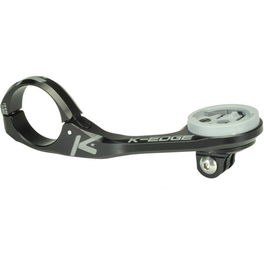 K-Edge Wahoo Max Combo Mount, 31.8mm, Black Anodised Bike Computer Mount for Wahoo