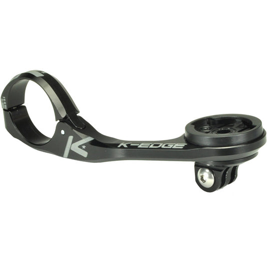 K-Edge Garmin Max XL Combo Mount, 31.8mm, Black Anodised Bike Computer Mount for Garmin