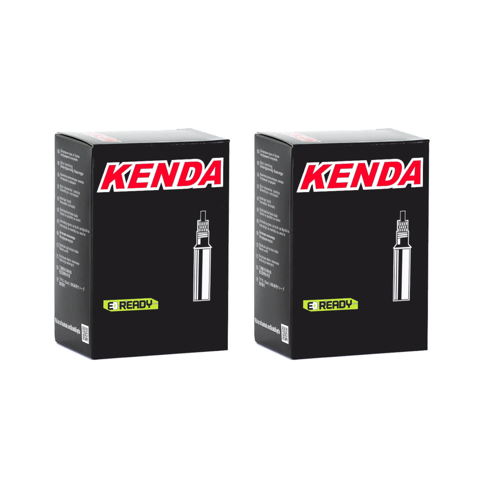 Kenda 27.5x2.4-2.8" Removable Core 27.5 Inch Presta Valve Bike Inner Tube Pack of 2