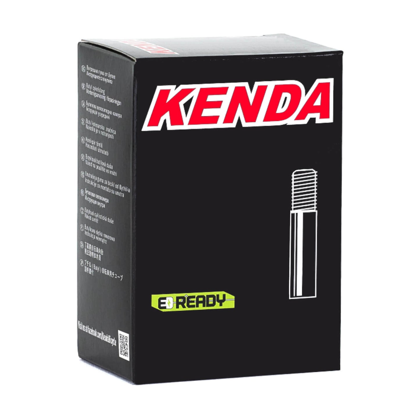Kenda 10x1.75-2.1" Angled Valve 10 Inch Schrader Valve Bike Inner Tube Single Tube