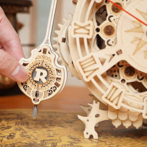 ROKR Owl Clock Mechanical Gears 3D Wooden Puzzle 3D Puzzle LK503 Alternate 3