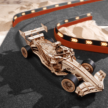 ROKR ROKR F1 Racing Car 3D Wooden Puzzle 3D Puzzle LK505 Alternate 4