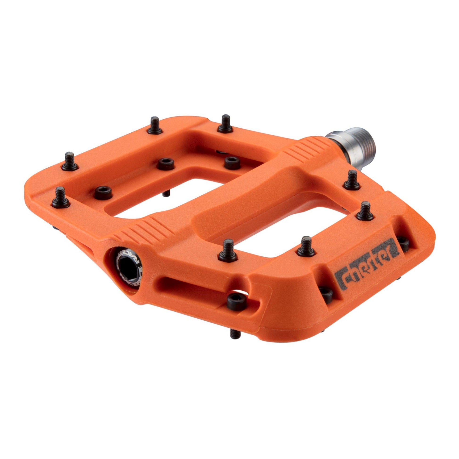 Race Face Chester 9/16 Inch Platform Bike Pedals Orange Alternate 1