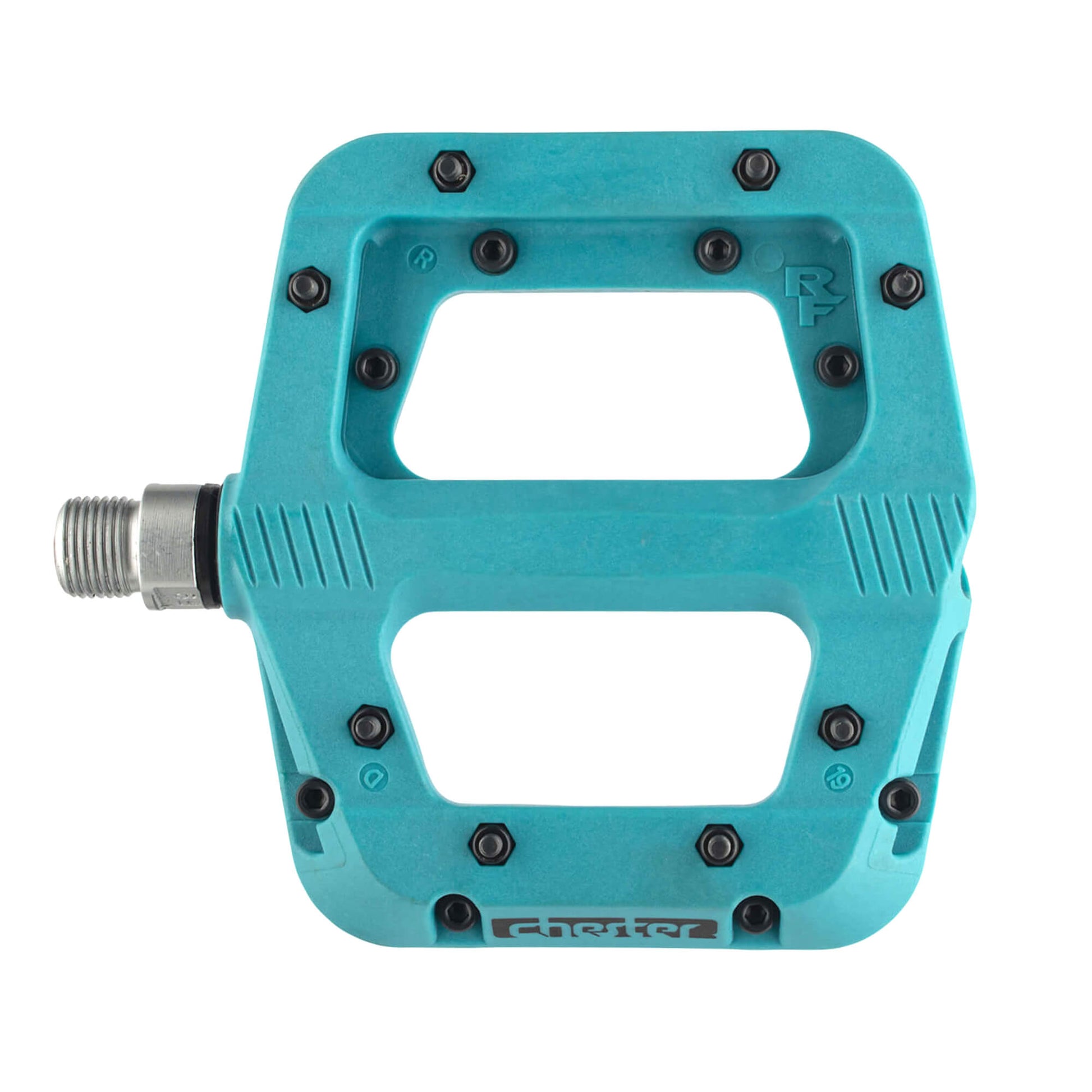 Race Face Chester 9/16 Inch Platform Bike Pedals Turquoise