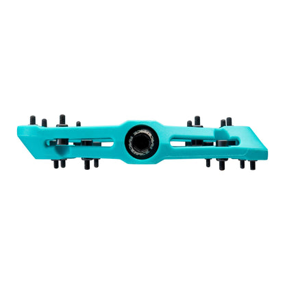 Race Face Chester 9/16 Inch Platform Bike Pedals Turquoise Alternate 2