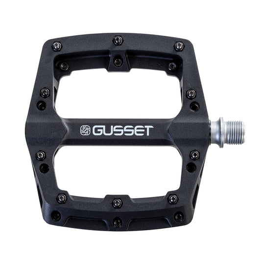 Gusset Slim Jim Nylon Black 9/16 Inch Platform Bike Pedals
