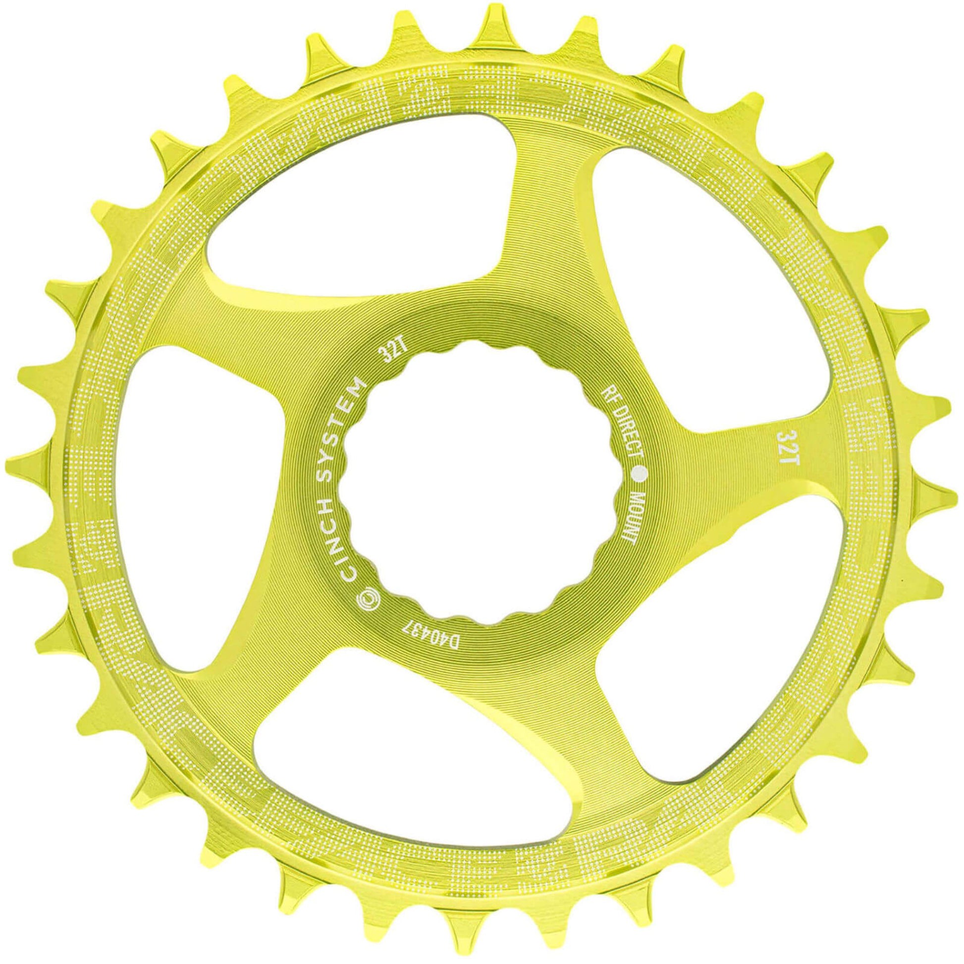 Race Face Narrow Wide Single Bike Chainring Green 34T