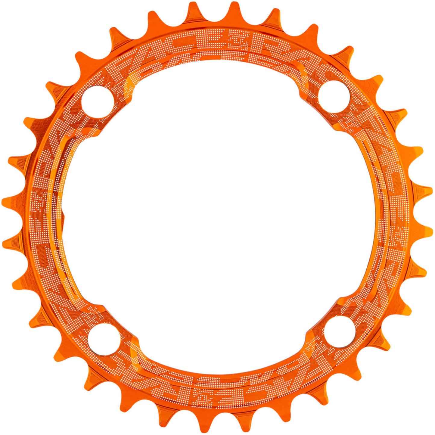 Race Face Narrow Wide 104mm BCD Orange 34T Single Bike Chainring