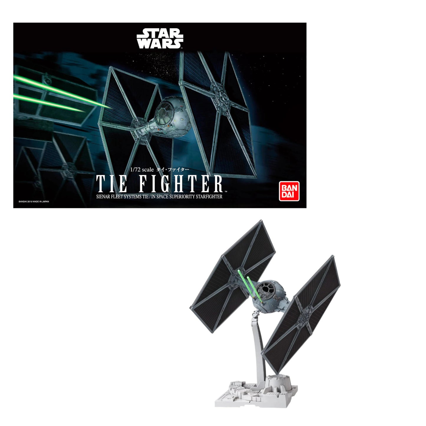 Modèle TIE Fighter Star Wars par Revell échelle 1:72
