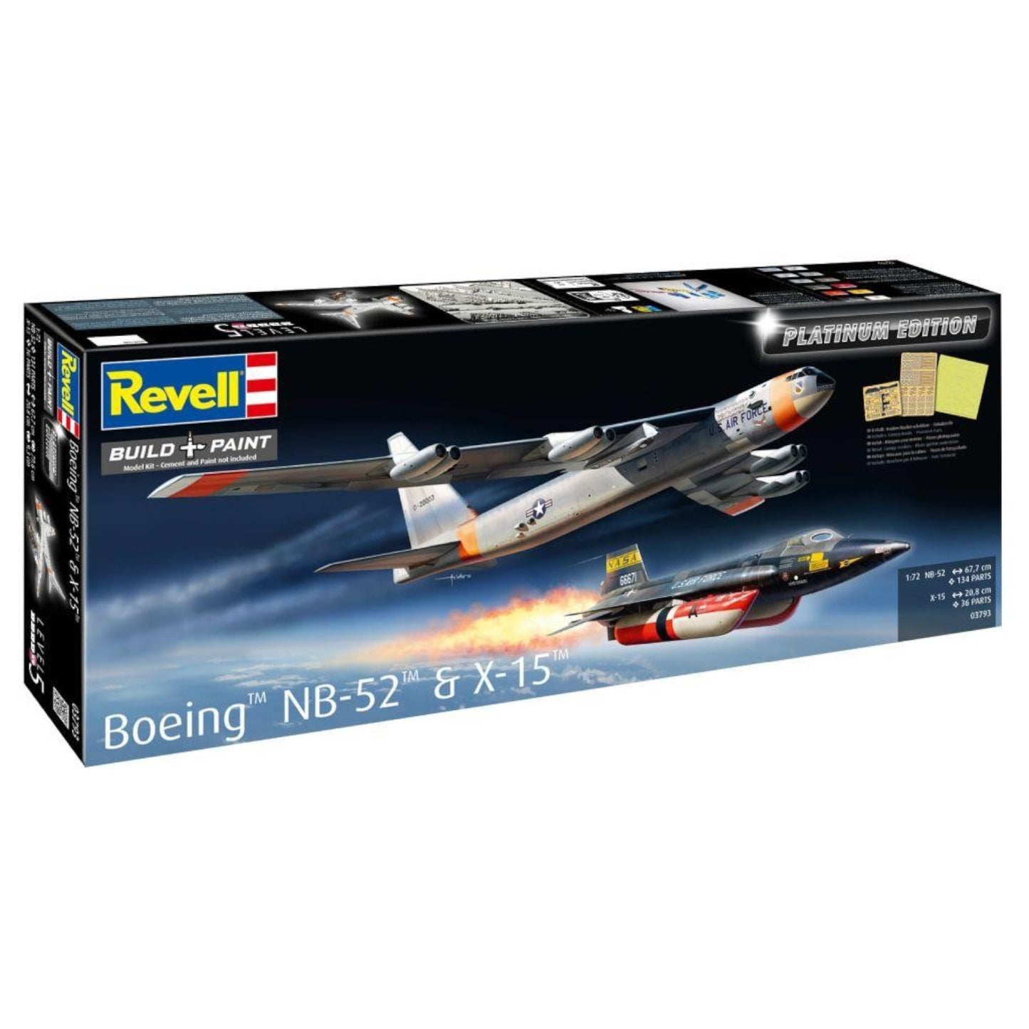 Revell Boeing NB-52 & X-15 Platinum Edition Model Kit 03793