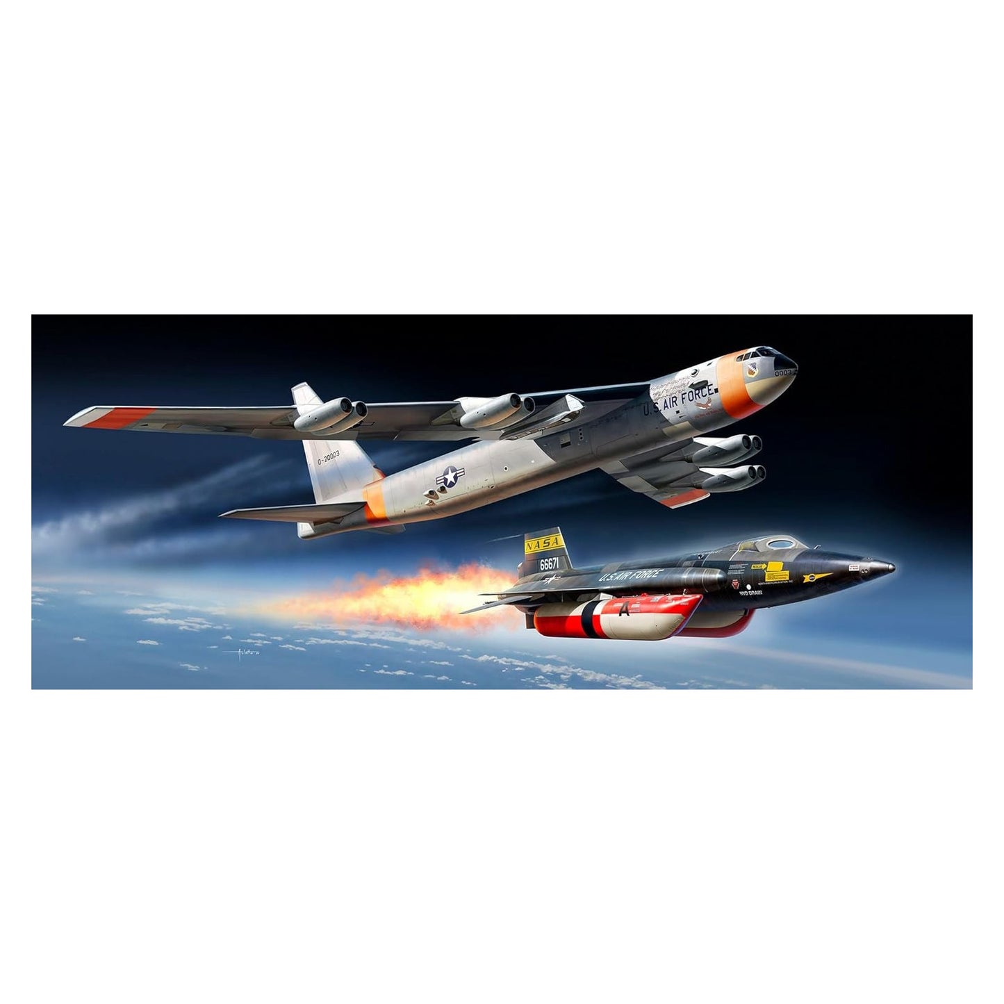 Revell Boeing NB-52 & X-15 Platinum Edition Model Kit 03793
