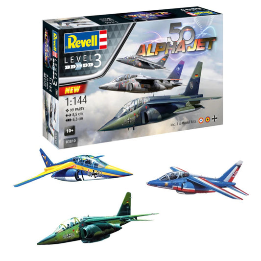 Revell Alpha Jet 50th Anniversary Plane Model Kit 03810