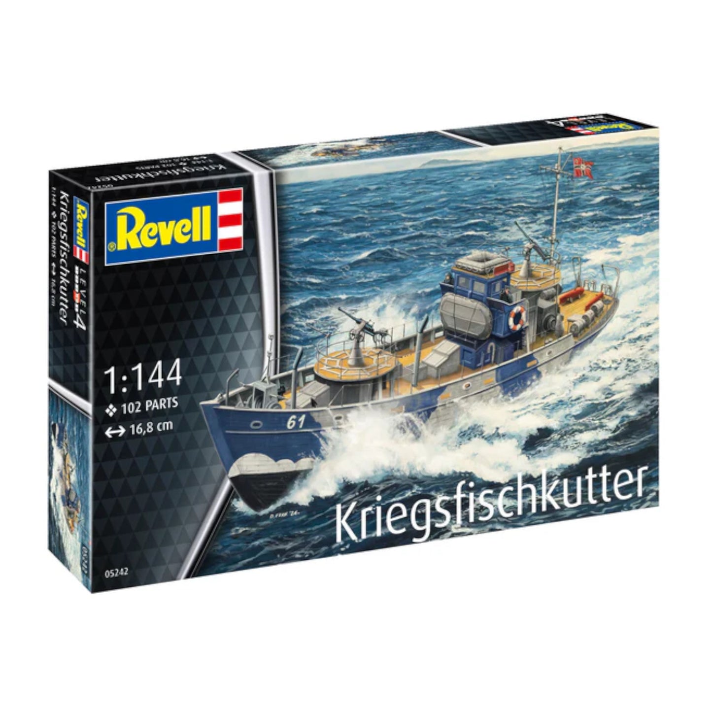 Revell KFK Kriegsfischkutter War Fishing Cutter Model Kit 05242