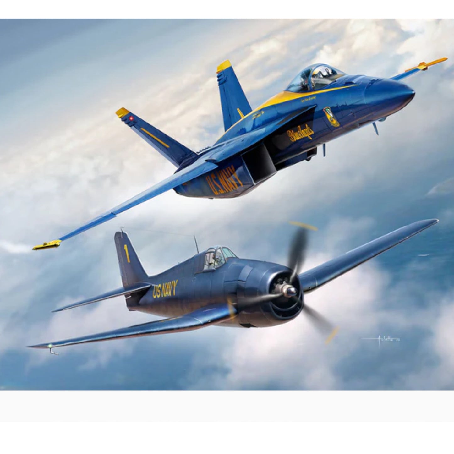 Revell Gift Set Blue Angels 80 Years Model Kit 05613