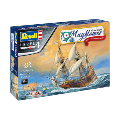 Revell Mayflower Sailing Ship 400th Anniversary Gift Set Model Kit 05684