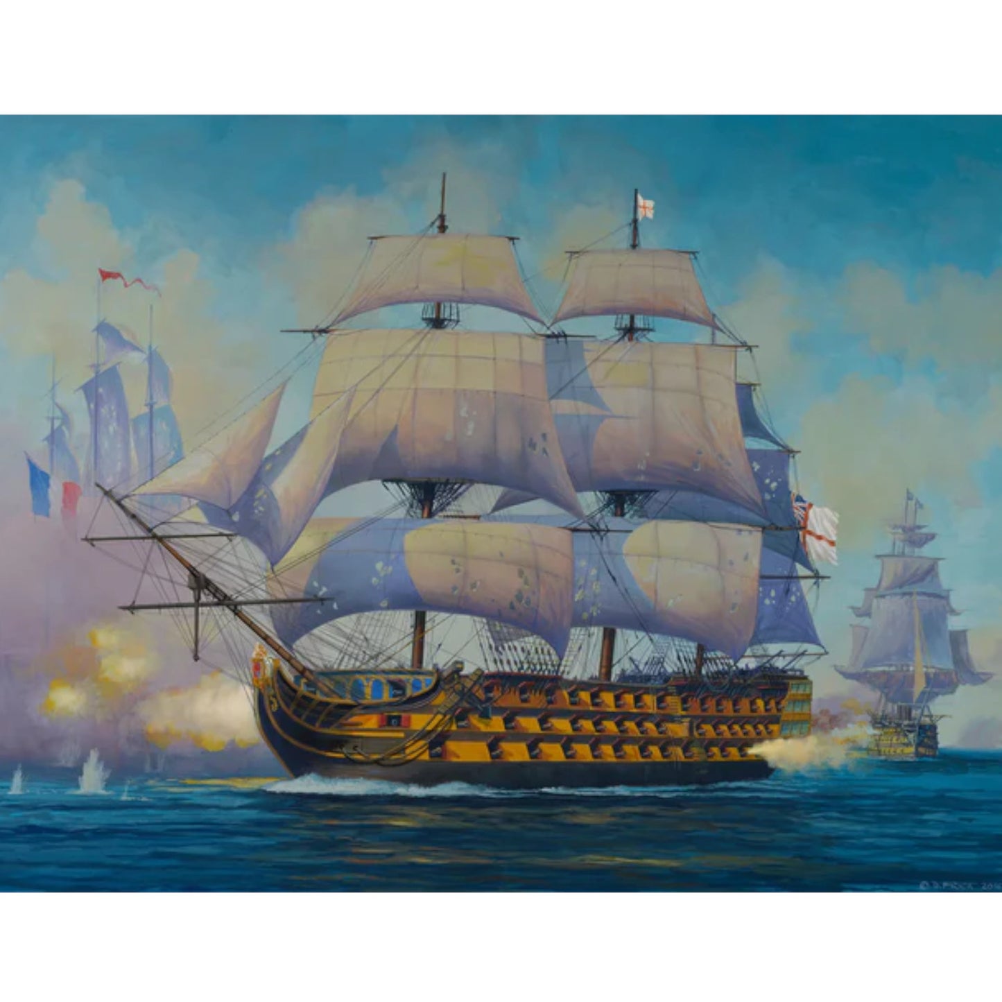 Revell Model Set HMS Victory 1:450 Kriegsschiff-Modellbausatz