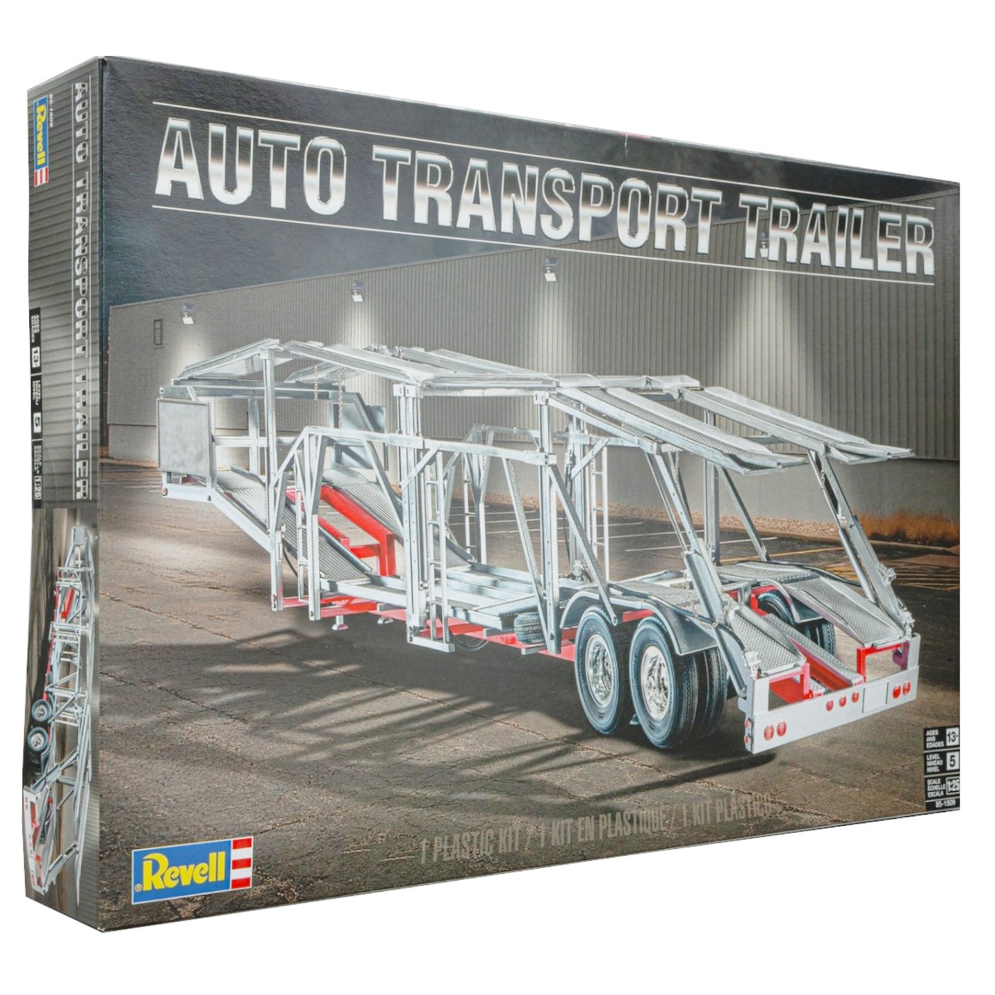 Revell Auto Transport Trailer Heavy Machinery Model Kit 11509