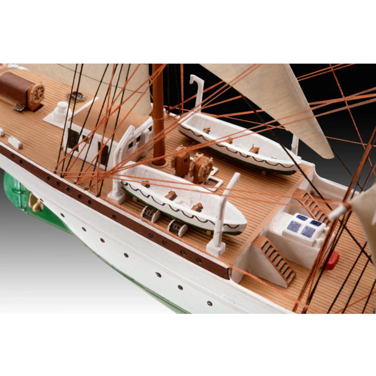 Revell Gorch Fock German Navy Sailing Warship Model Kit Set 65432