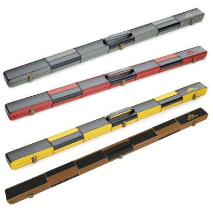 Peradon Patchwork Leatherette 3/4 Pool or Snooker Cue Case