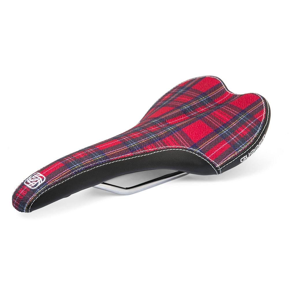 Gusset R-Series Tartan Bike Saddle