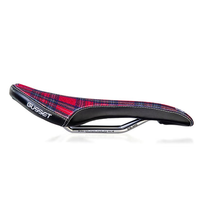 Gusset R-Series Tartan Bike Saddle Alternate 1