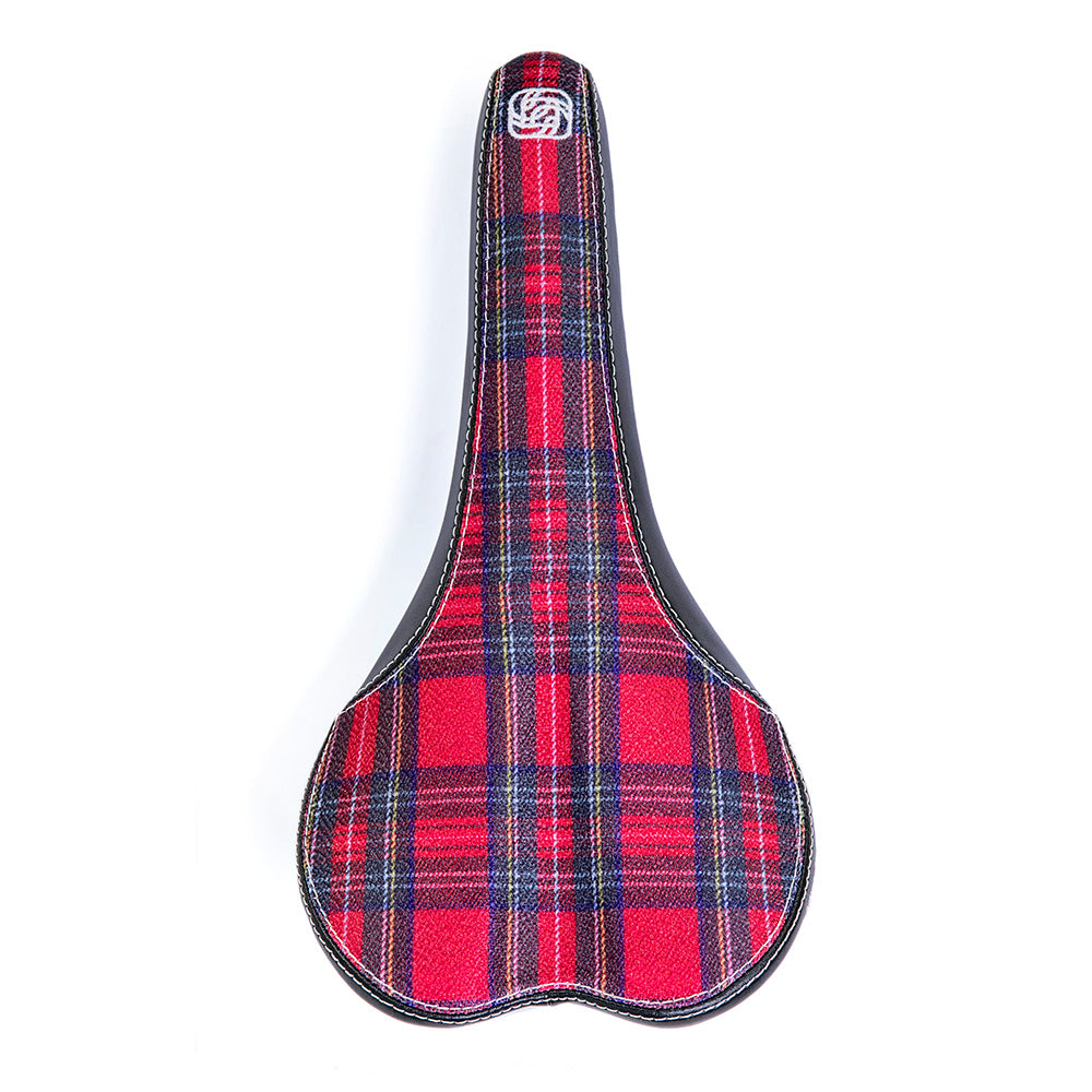 Gusset R-Series Tartan Bike Saddle Alternate 2