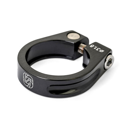 Gusset Clench Black 28.6mm Bike Seat Clamp