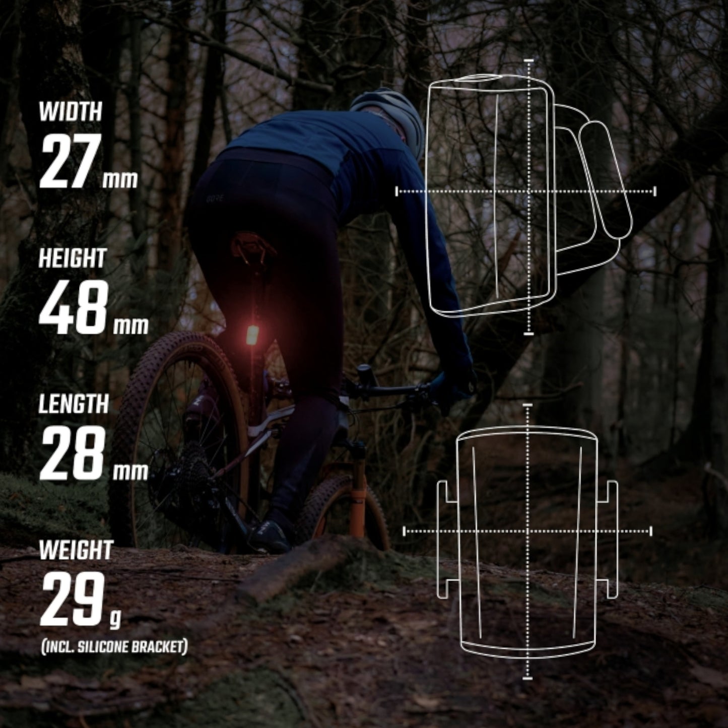 Sigma Buster RL80 Rear Bike Light