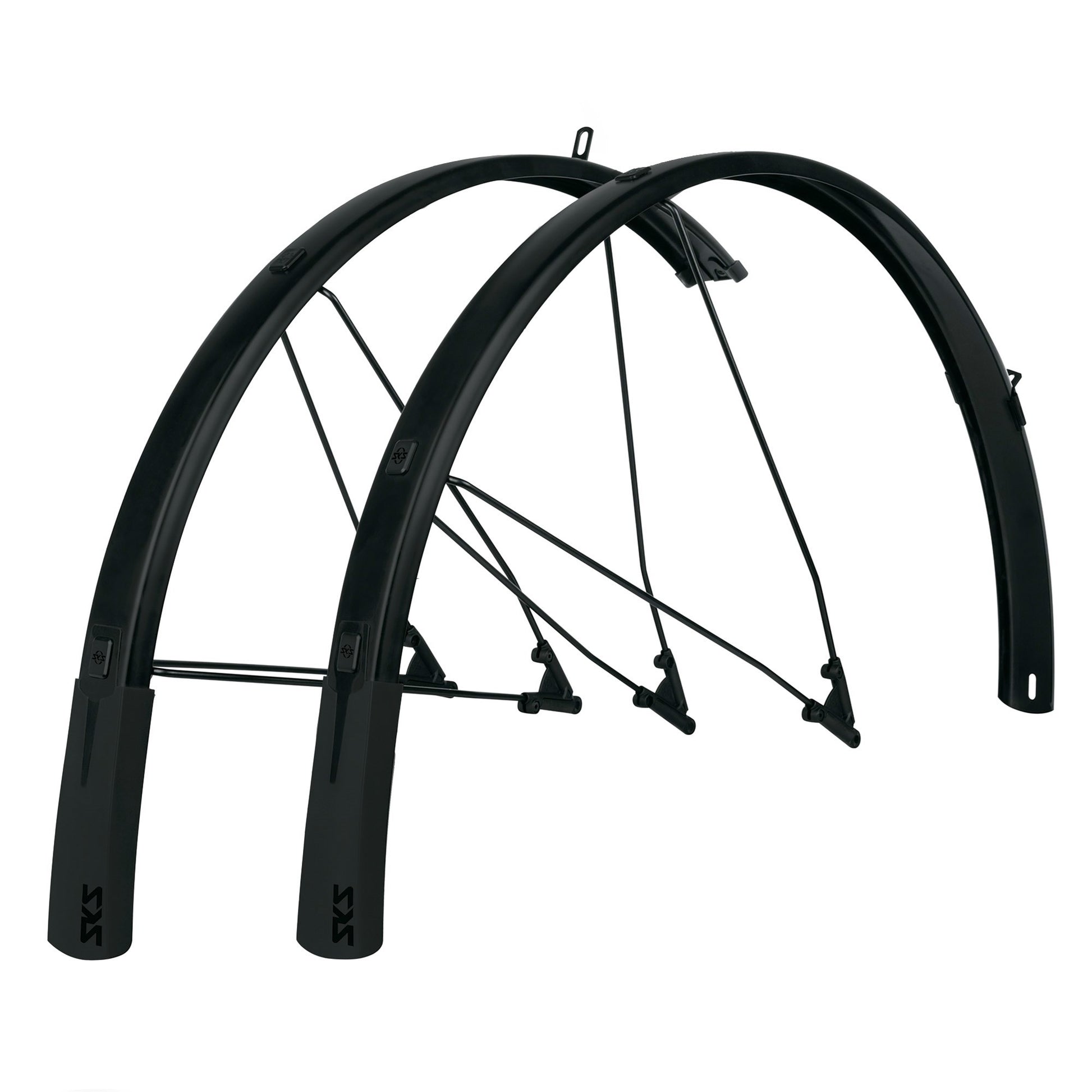 SKS Bluemels Style 75mm 29 Inch Clip On Bike Mudguard Set