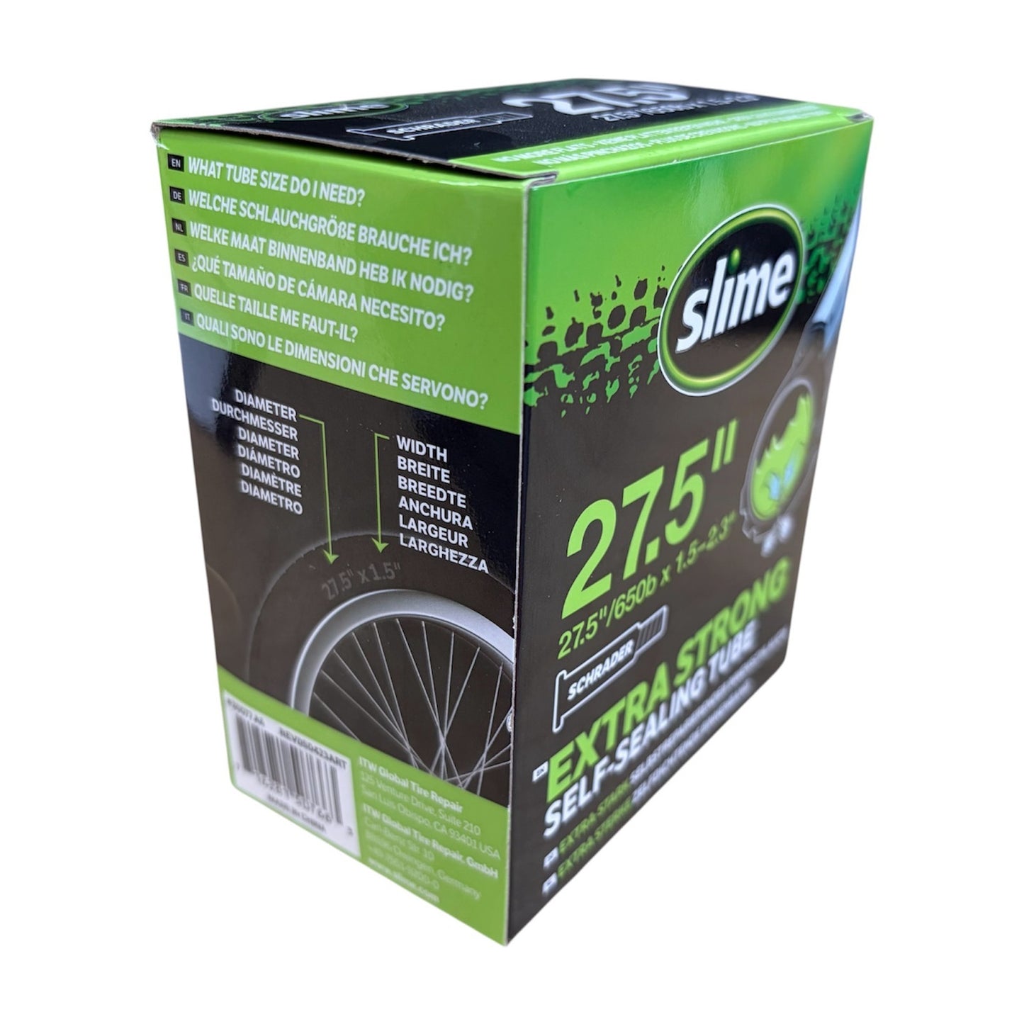 Slime Smart Tube 27.5x1.9-2.1 » Auto Healing Bike Inner Tube