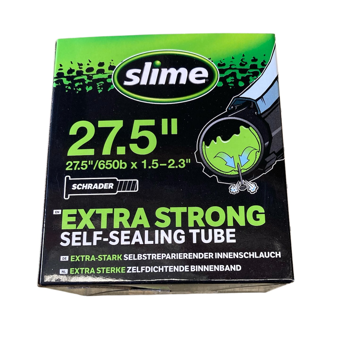 Slime Smart Tube 27.5x1.5-2.3" Self Healing Bike Inner Tube