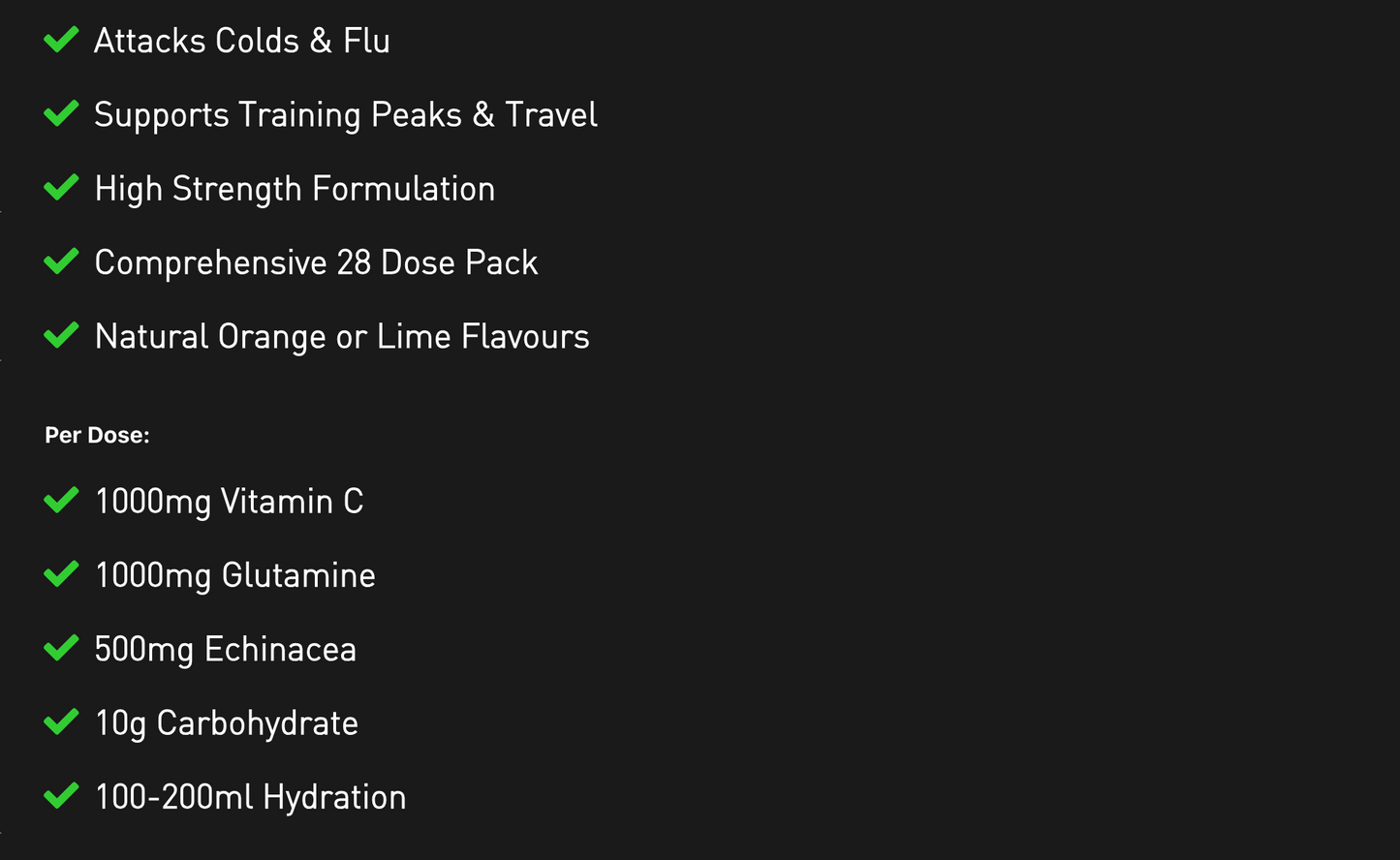 Torq aTAC Cold & Flu Relief Pouch 28 Doses Lime 2 Pack Sports Energy Gel