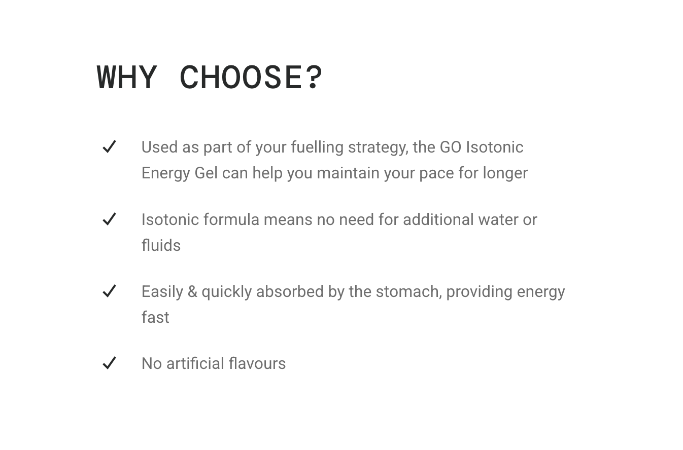 SIS GO Isotonic Energy Gel | Box of 30 x 60ml - Various Flavours
