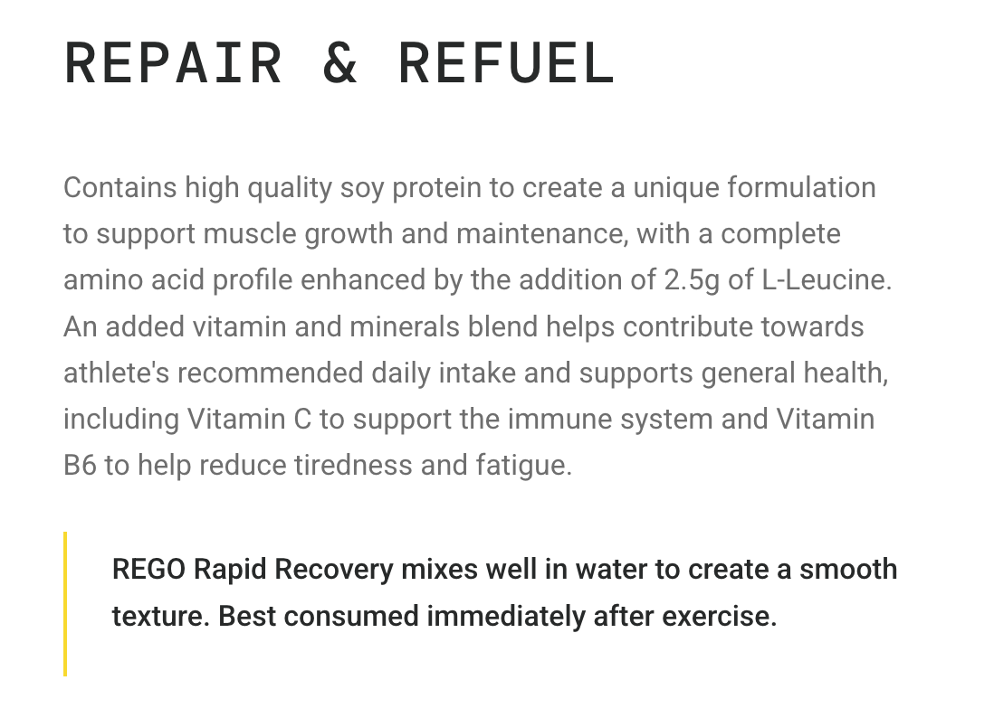 SIS REGO Rapid Recovery Drink Powder | 1.5Kg - Various Flavours