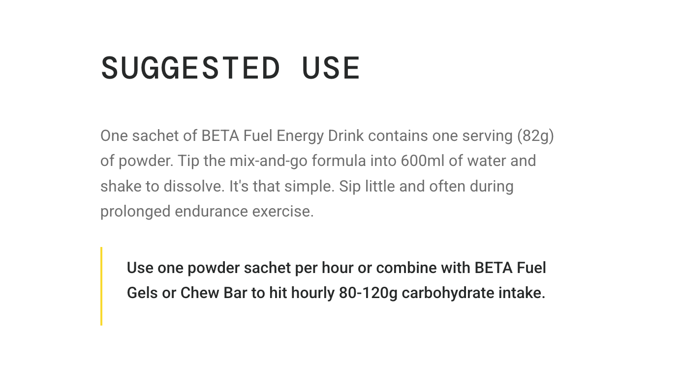 SIS BETA Fuel Energy Drink Powder | Box of 15 Sachets x 82g - Various Flavours