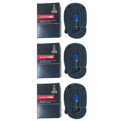 Chambre à air de vélo à valve Presta Raleigh longue 26 x 1,95" 26 pouces