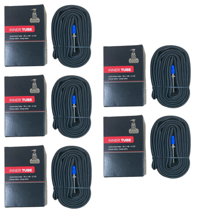 Chambre à air de vélo à valve Presta Raleigh longue 26 x 1,95" 26 pouces