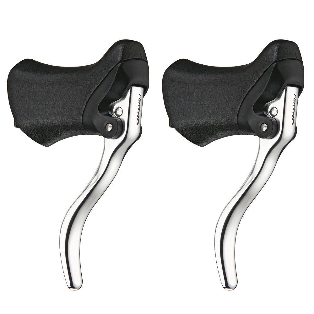 Tektro RL340 Drop Bar Silver Road/Cantilever Bike Brake Lever Set