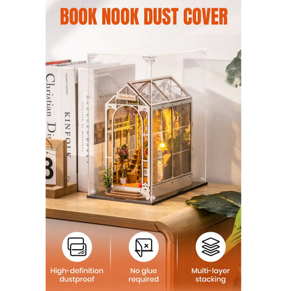 Rolife Book Nook Dust Cover Accessory for Model Kit