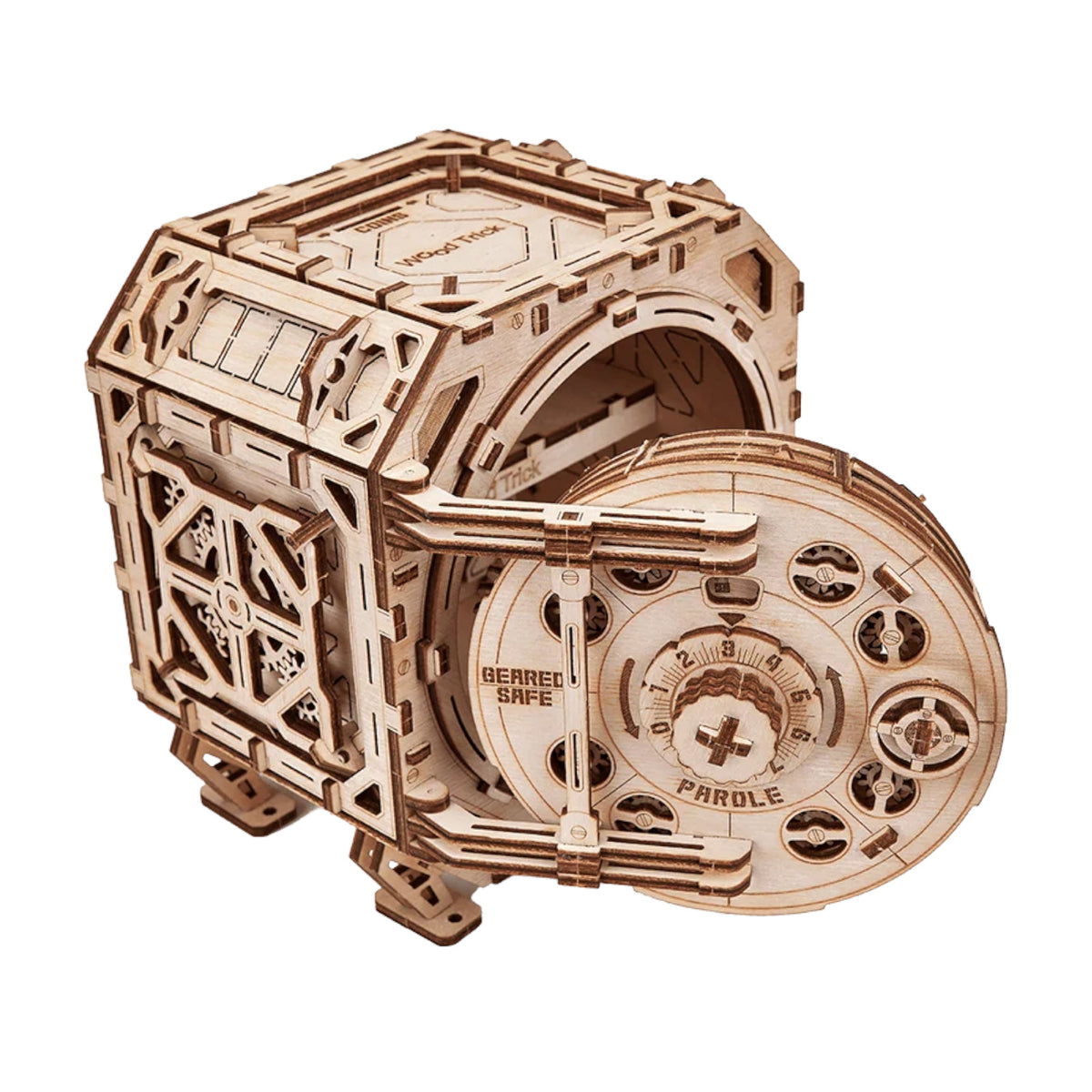 Wood Trick Geared Safe Wooden Model 3D Puzzle WDTK037