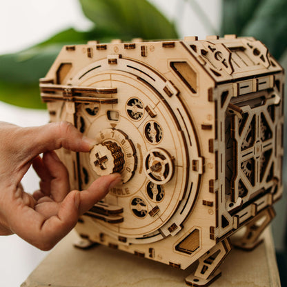 Wood Trick Geared Safe Wooden Model 3D Puzzle WDTK037