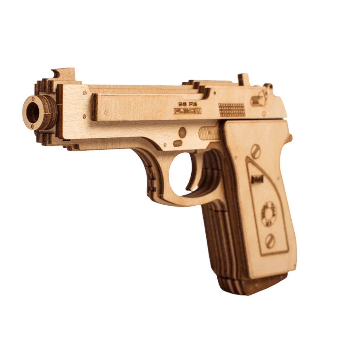 Wood Trick Gun M1 & Shooting Range Wooden Model 3D Puzzle WDTK059