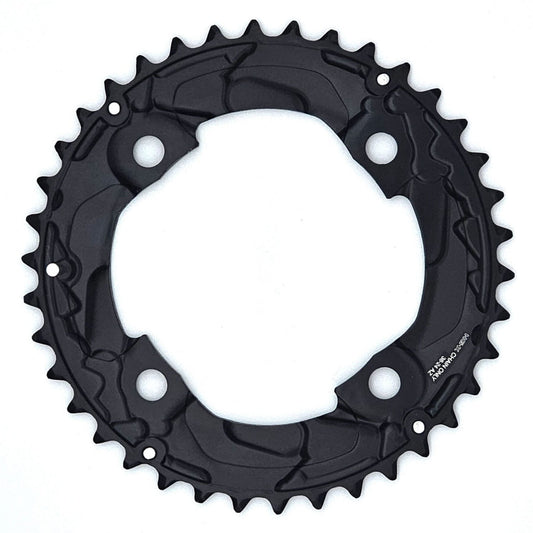 Shimano FCM617 Deore Double Bike Chain Ring Black