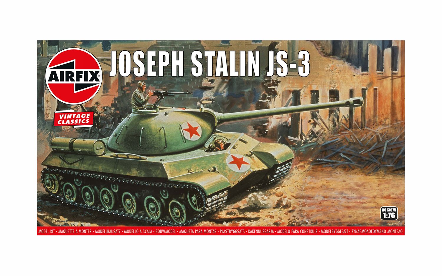 AirFix Joseph Stalin JS-3 Russian 1:76 Scale Tank Model Kit