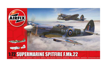 AirFix Supermarine Spitfire F.Mk.22 1:72 Scale Plane Model Kit