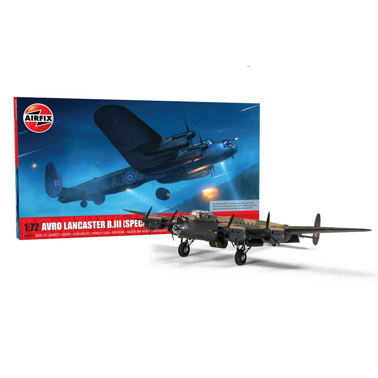AirFix Avro Lancaster B.III Special The Dambusters WW2 Plane Model Kit A09007A Alternate 3