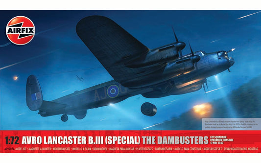 AirFix Avro Lancaster B.III Special The Dambusters 1:72 Scale Plane Model Kit