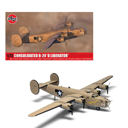 AirFix Consolidated B-24D Liberator WW2 Plane Model Kit A09011