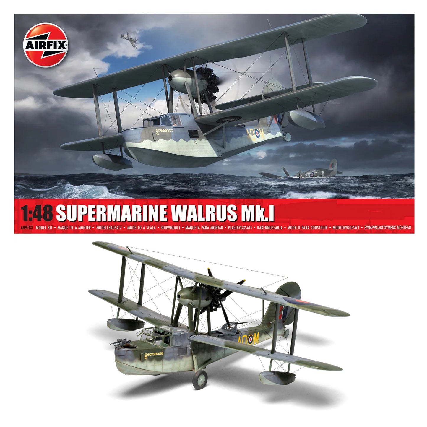 AirFix Supermarine Walrus Mk.I Plane Model Kit A09183