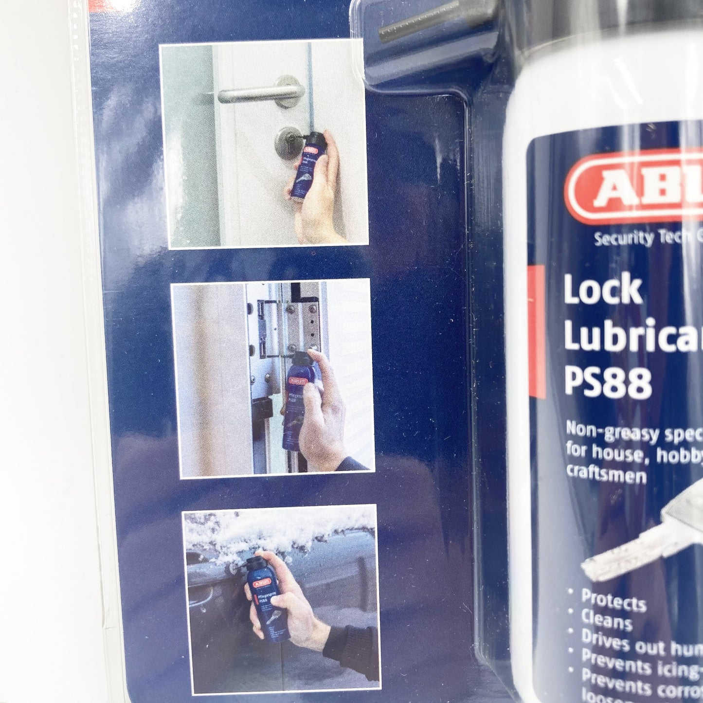 Abus PS88 Lock Maintenance Spray 50ml Bike Accessory Security Lock Alternate 2